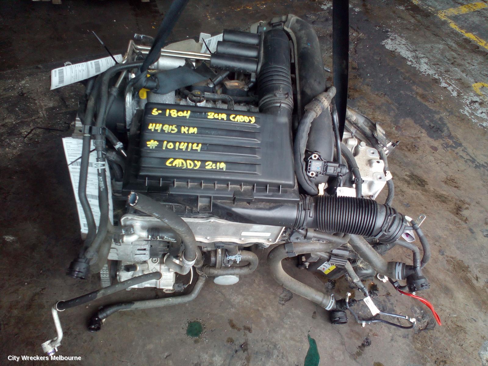 VOLKSWAGEN CADDY ENGINE, PETROL, 1.4, TURBO, 2KN, CZCB CODE, 07/2015 - 02/2021 - Image 1