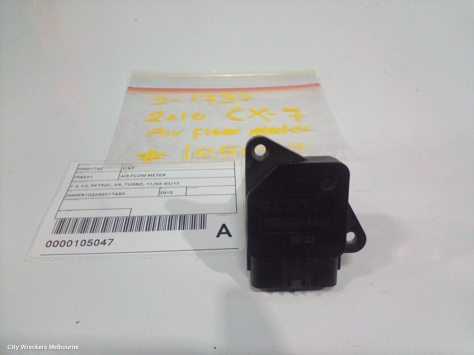 MAZDA CX7 AIR FLOW METER, 2.3, L3, PETROL, ER, TURBO, 11/2006 - 02/2012 - Image 2