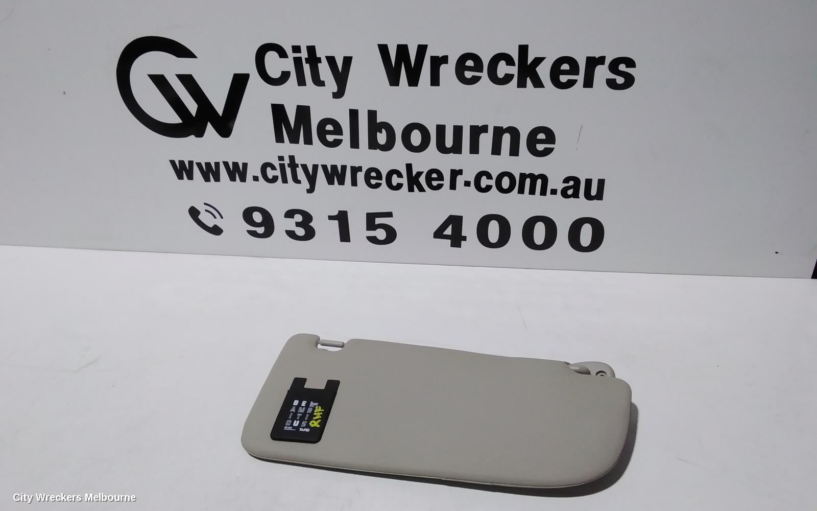 HOLDEN COLORADO SUNVISOR, RG, RH SIDE, 01/2012 - 12/2020 - Image 1