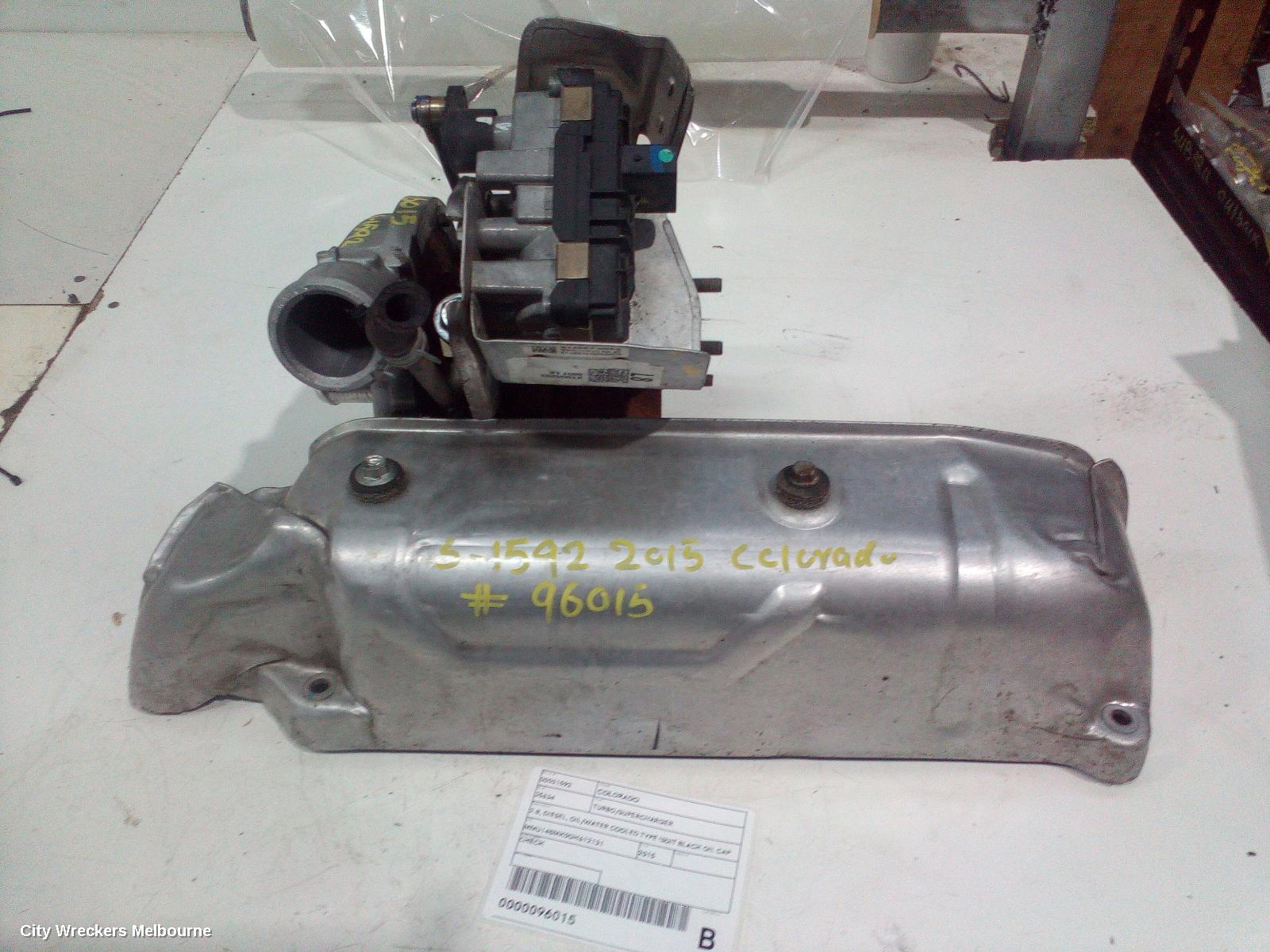 HOLDEN COLORADO TURBO SUPERCHARGER, RG, 2.8, DIESEL, LWN (BLACK CAP MOTOR), 10/2013 - 12/2020 - Image 1