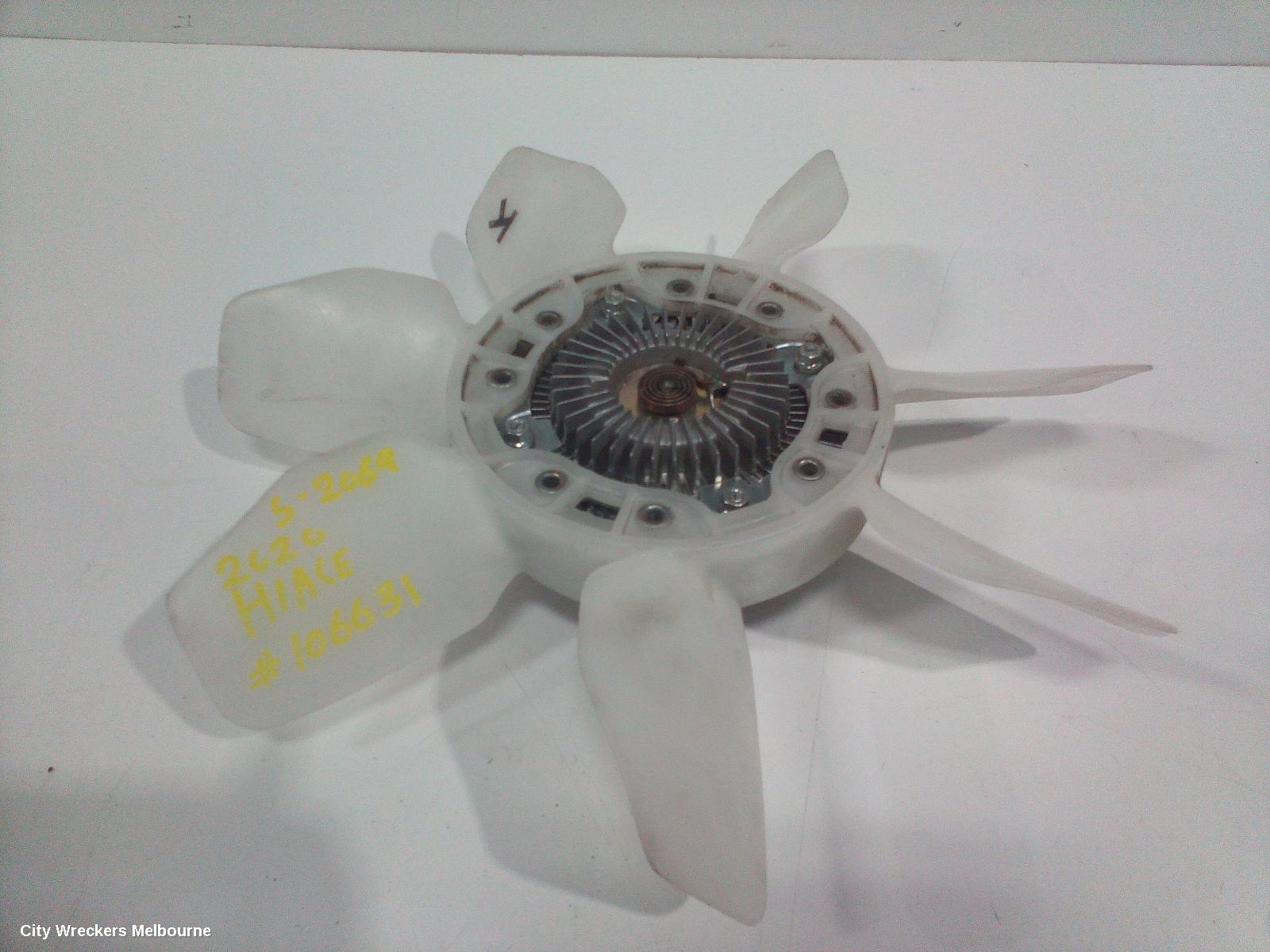 TOYOTA HIACE FAN, ENGINE FAN-HUB ONLY, 2.8, DIESEL, 300 SERIES, 04/2019 ONWARDS - Image 2