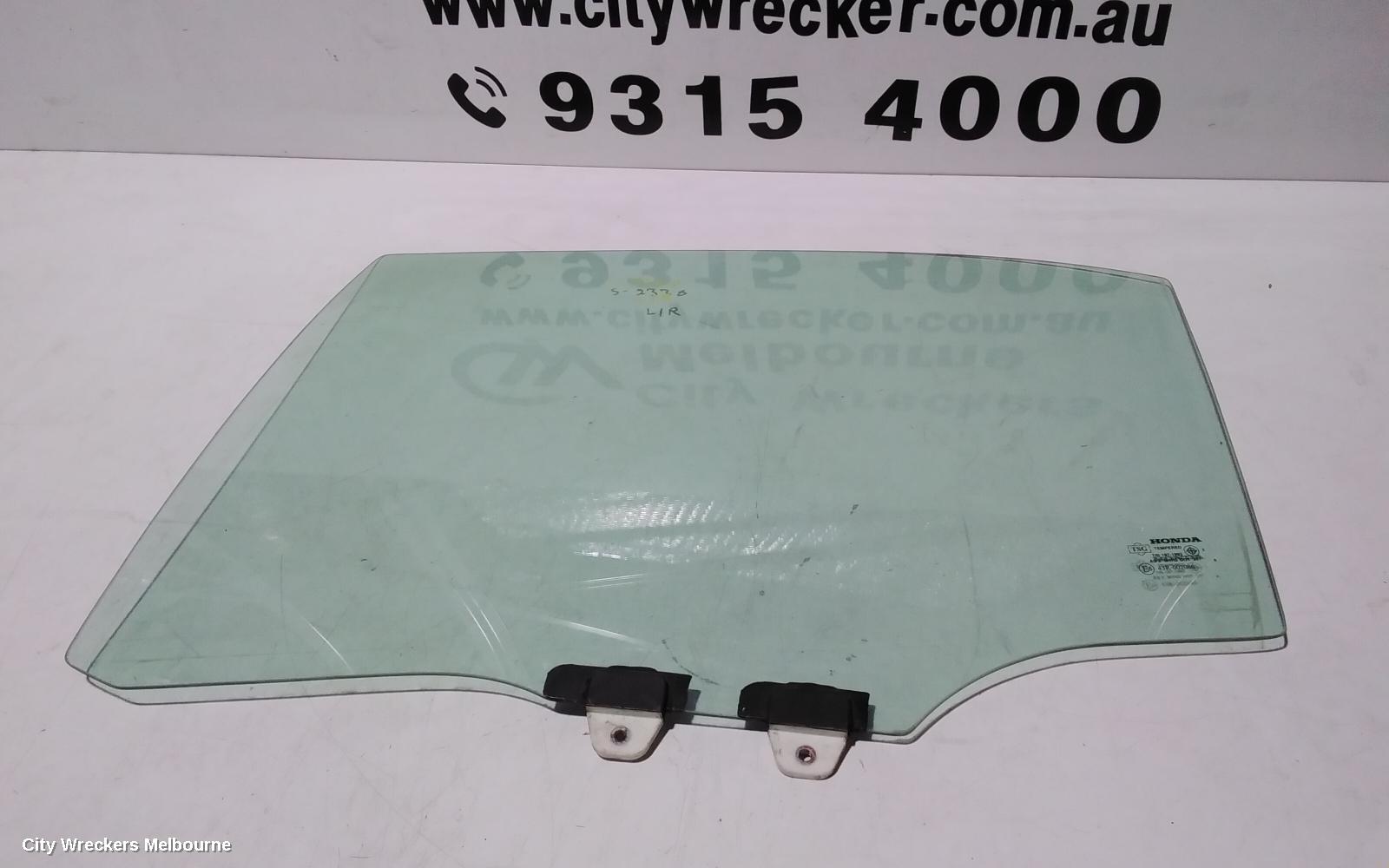 HONDA CIVIC LEFT REAR DOOR WINDOW, 7TH GEN, SEDAN, 11/2000 - 12/2005 - Image 2