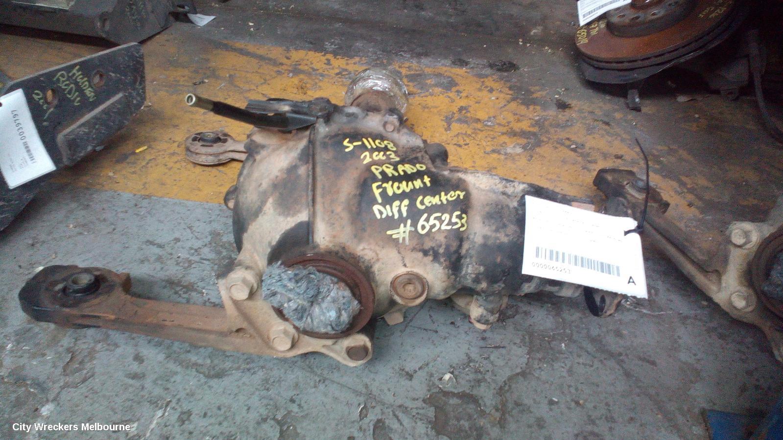TOYOTA PRADO DIFFERENTIAL CENTRE, FRONT, 4.0, 1GR, PETROL, 120 SERIES, 3.727 RATIO (A01..), 02/2003 - 10/2009 - Image 2