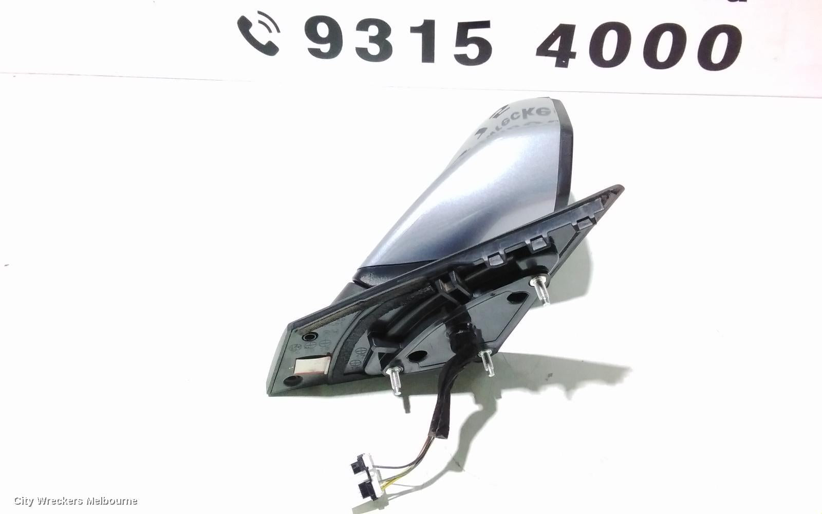 HYUNDAI SONATA RIGHT DOOR MIRROR, LF, COLOUR CODED, MANUAL FOLDING, 10/2014 - 01/2020 - Image 3