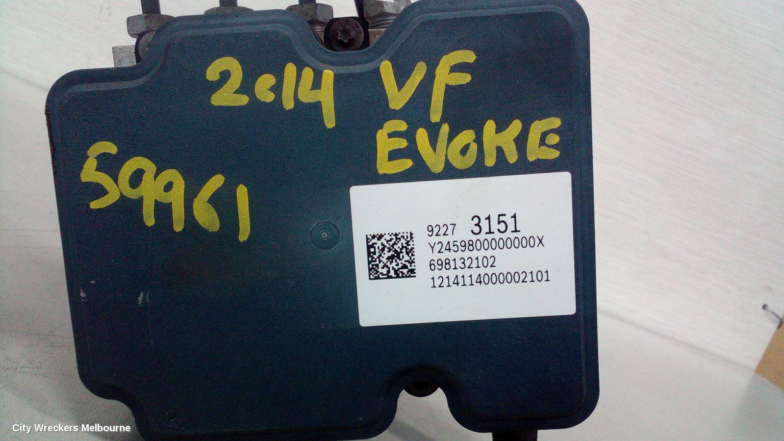 HOLDEN COMMODORE ABS PUMP/MODULATOR, VF, NON TRACTION CONTROL TYPE, 05/2013 - 12/2017 - Image 1