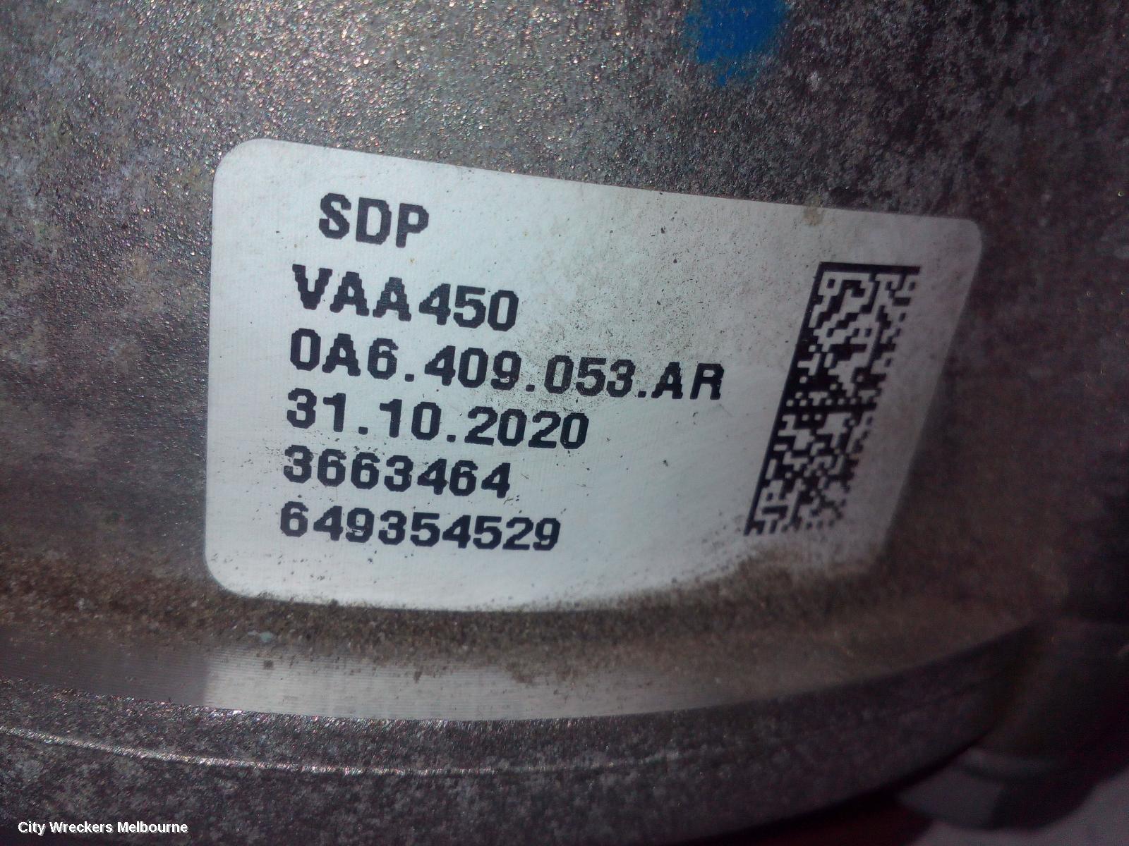 VOLKSWAGEN TIGUAN TRANSFER CASE, AUTO, PETROL, 2.0, DQ500, 7 SPEED, 5NA, 06/2016 ONWARDS - Image 1