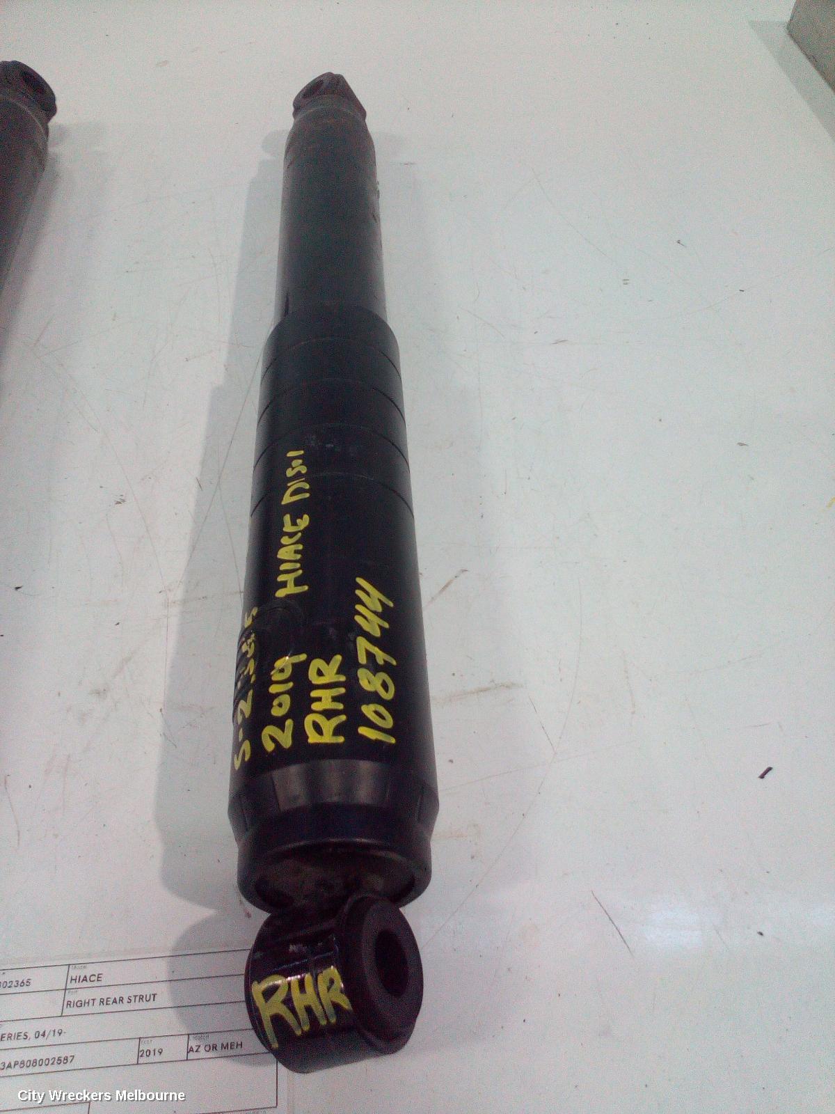 TOYOTA HIACE RIGHT REAR STRUT, 300 SERIES, 02/2019 ONWARDS - Image 2