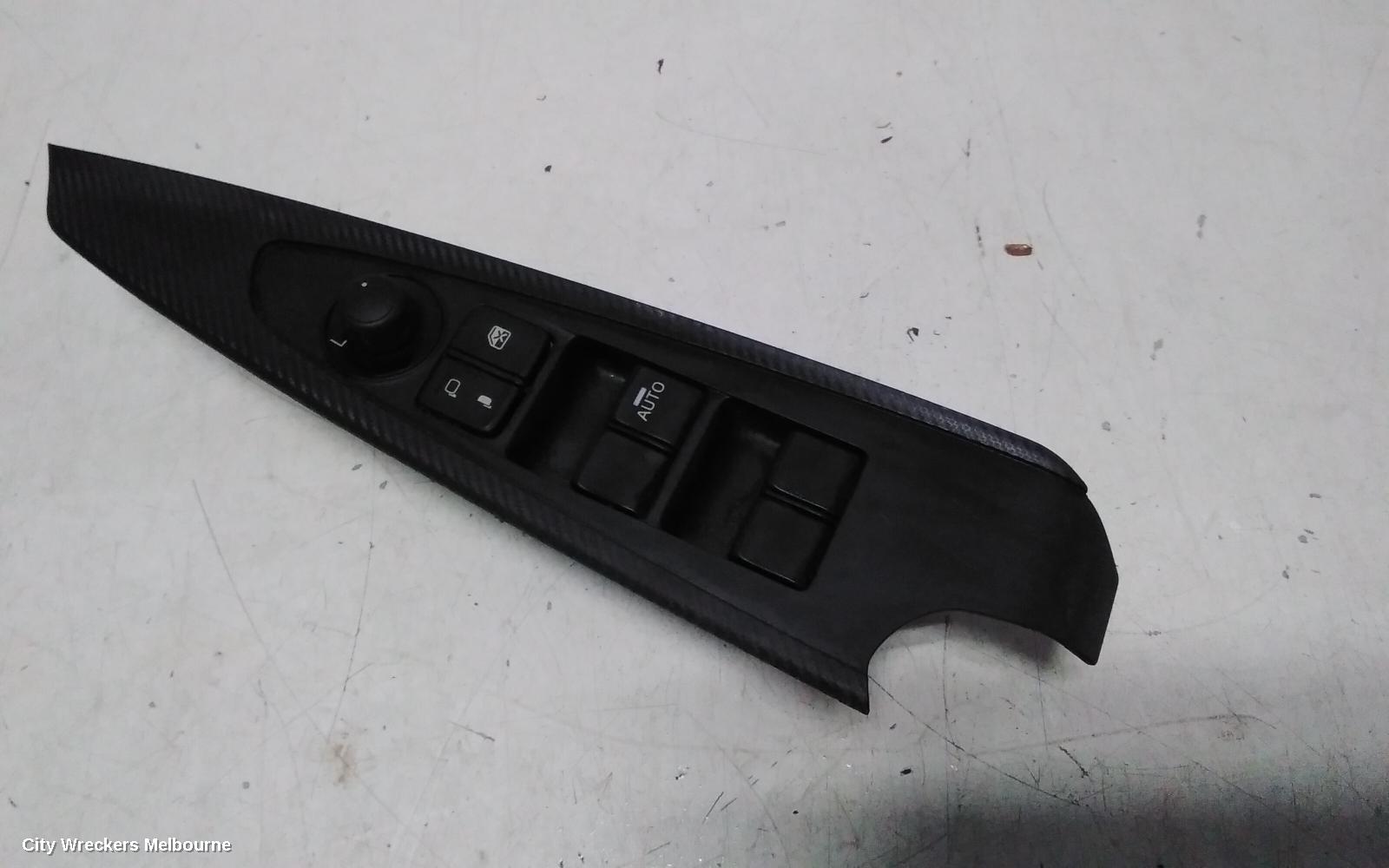MAZDA 2 PWR DR WIND SWITCH, RH FRONT (MASTER SWITCH), W/ AUTO FOLD TYPE, DJ/DL, 02/2017 ONWARDS - Image 2