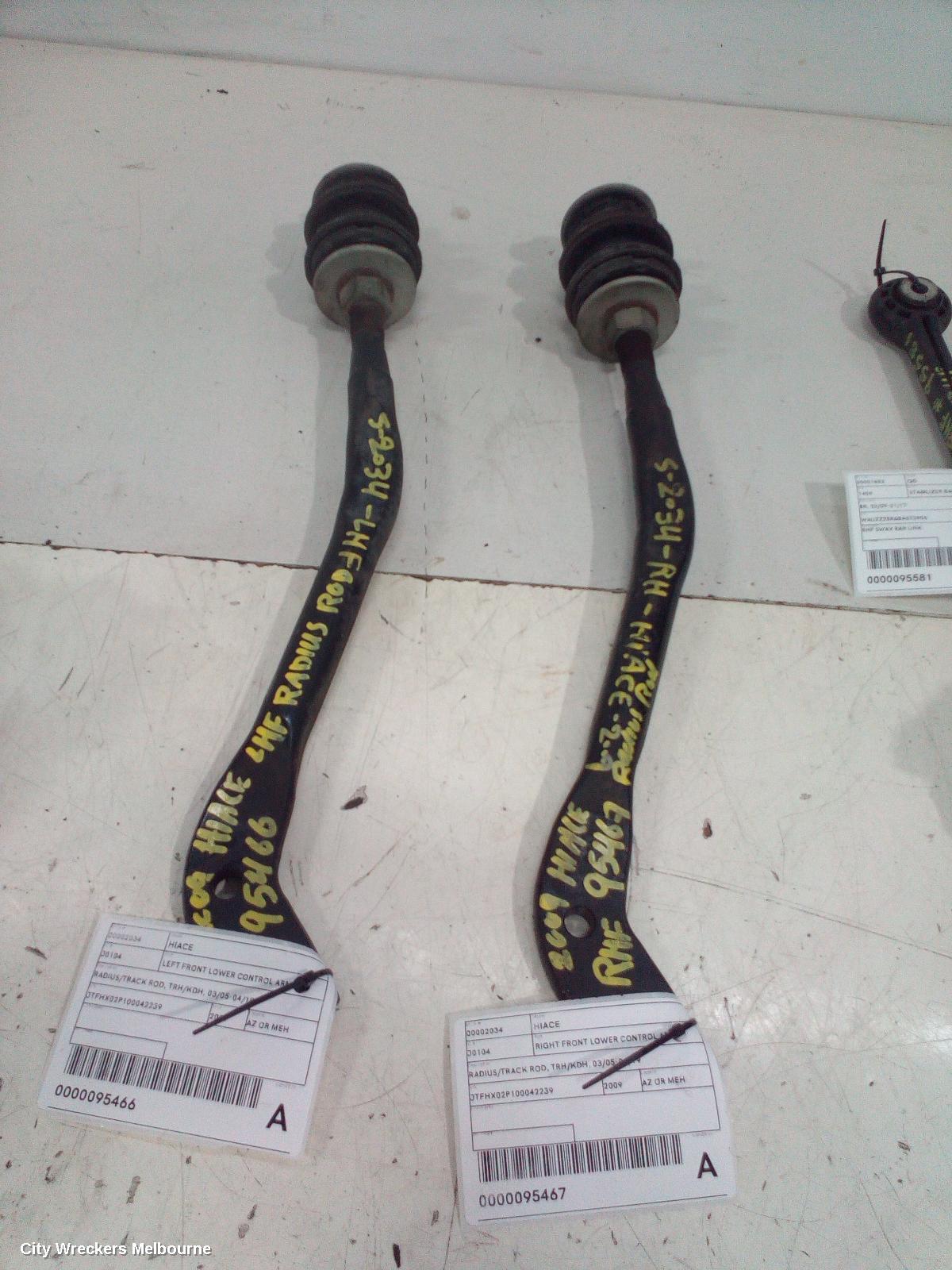 TOYOTA HIACE RIGHT FRONT LOWER CONTROL ARM, RADIUS/TRACK ROD, TRH/KDH, 03/2005 - 04/2019 - Image 3