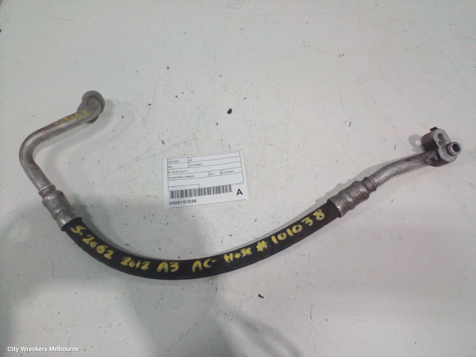 AUDI A3 A/C HOSES, 8P, 06/2004 - 02/2013 - Image 2