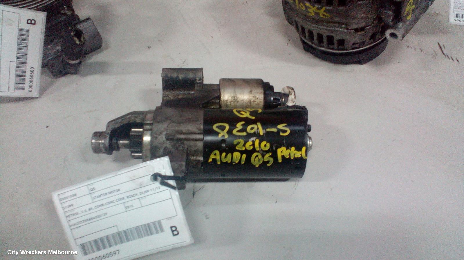AUDI Q5 STARTER, PETROL, 2.0, 8R, CDNB/CDNC CODE, BOSCH, 03/2009 - 11/2012 - Image 1