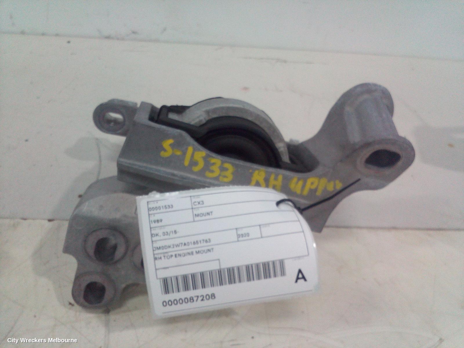 MAZDA CX3 MOUNT, DK, 03/2015 ONWARDS - Image 1