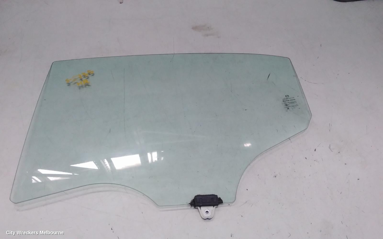 MAZDA 2 LEFT REAR DOOR WINDOW, DJ/DL, STANDARD TINT TYPE, 09/2014 ONWARDS - Image 2