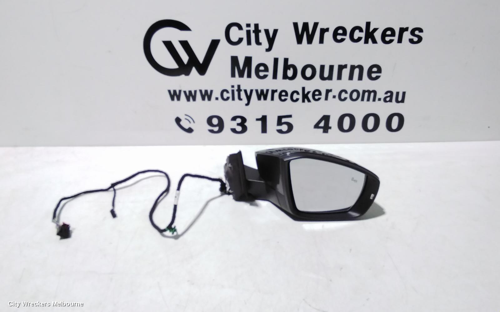 VOLKSWAGEN T-ROC RIGHT DOOR MIRROR, A1, POWER FOLD & HEATED TYPE, W/ BLIND SPOT TYPE, COLOUR CODED, 03/2020 - 07/2022 - Image 2