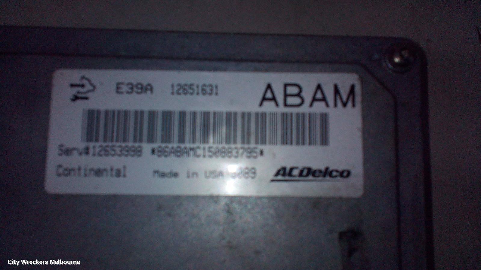 HOLDEN CAPTIVA ECU, ENGINE ECU, 3.0, PETROL, AUTO T/M, P/N 12657776, ECU ONLY, CG, 01/2011 - 06/2018 - Image 1