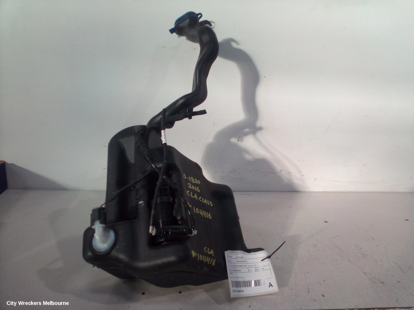 MERCEDES CLA CLASS WASHER BOTTLE, C117, W/ H/LAMP WASHER TYPE, 10/2013 - 01/2019 - Image 2