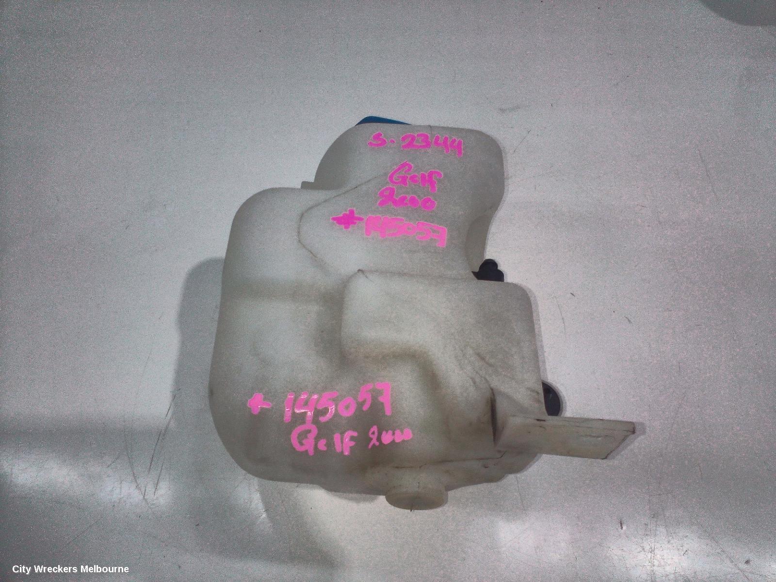 VOLKSWAGEN GOLF WASHER BOTTLE, GEN 4, HATCH, NON H/LAMP WASHER TYPE, 09/1998 - 04/2004 - Image 1