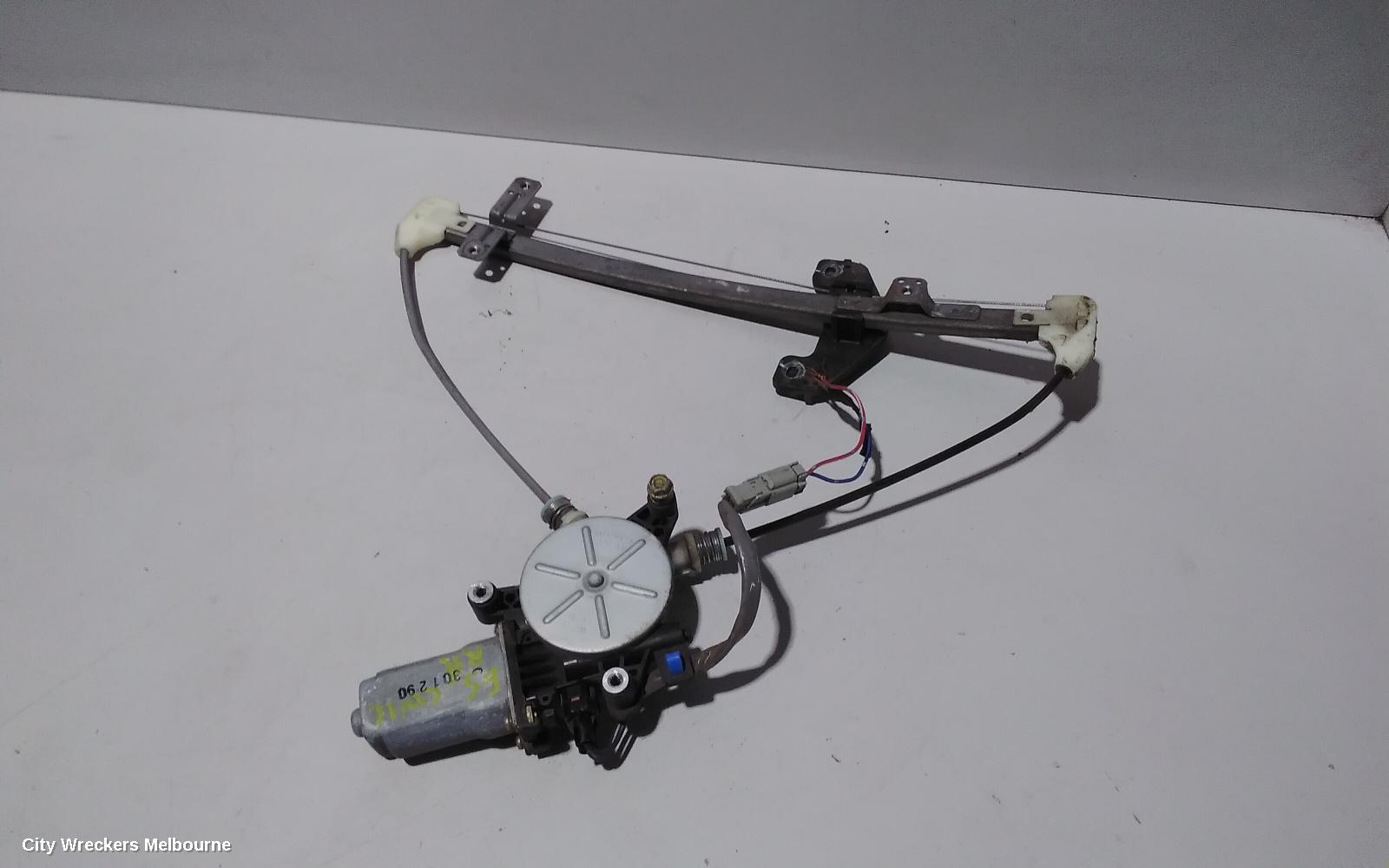 HONDA CIVIC RIGHT REAR WND REG/MOTOR, 7TH GEN, POWER, SEDAN, 11/2000 - 12/2005 - Image 2