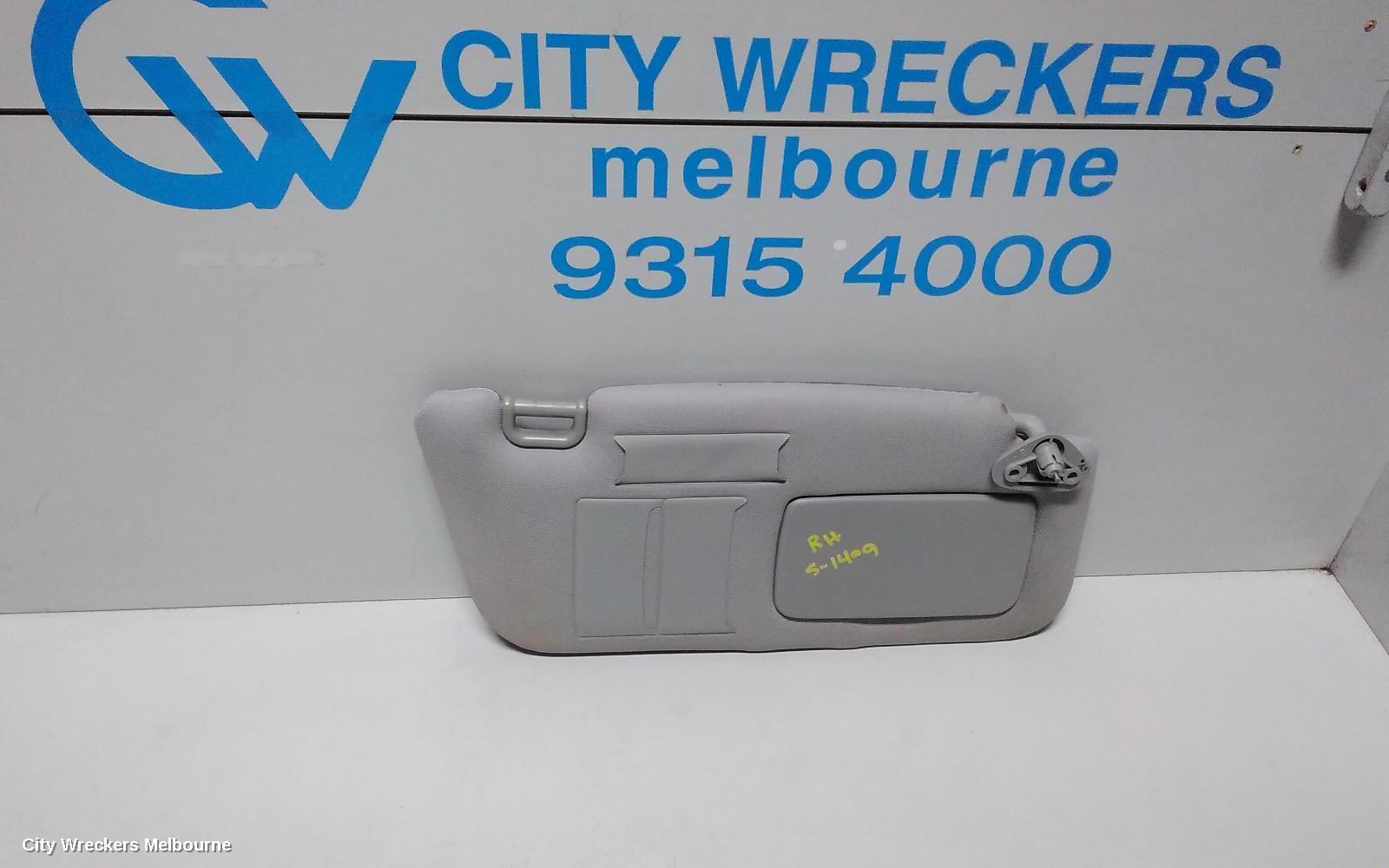 SUBARU FORESTER SUNVISOR, RH SIDE, 06/2005 - 02/2008 - Image 1