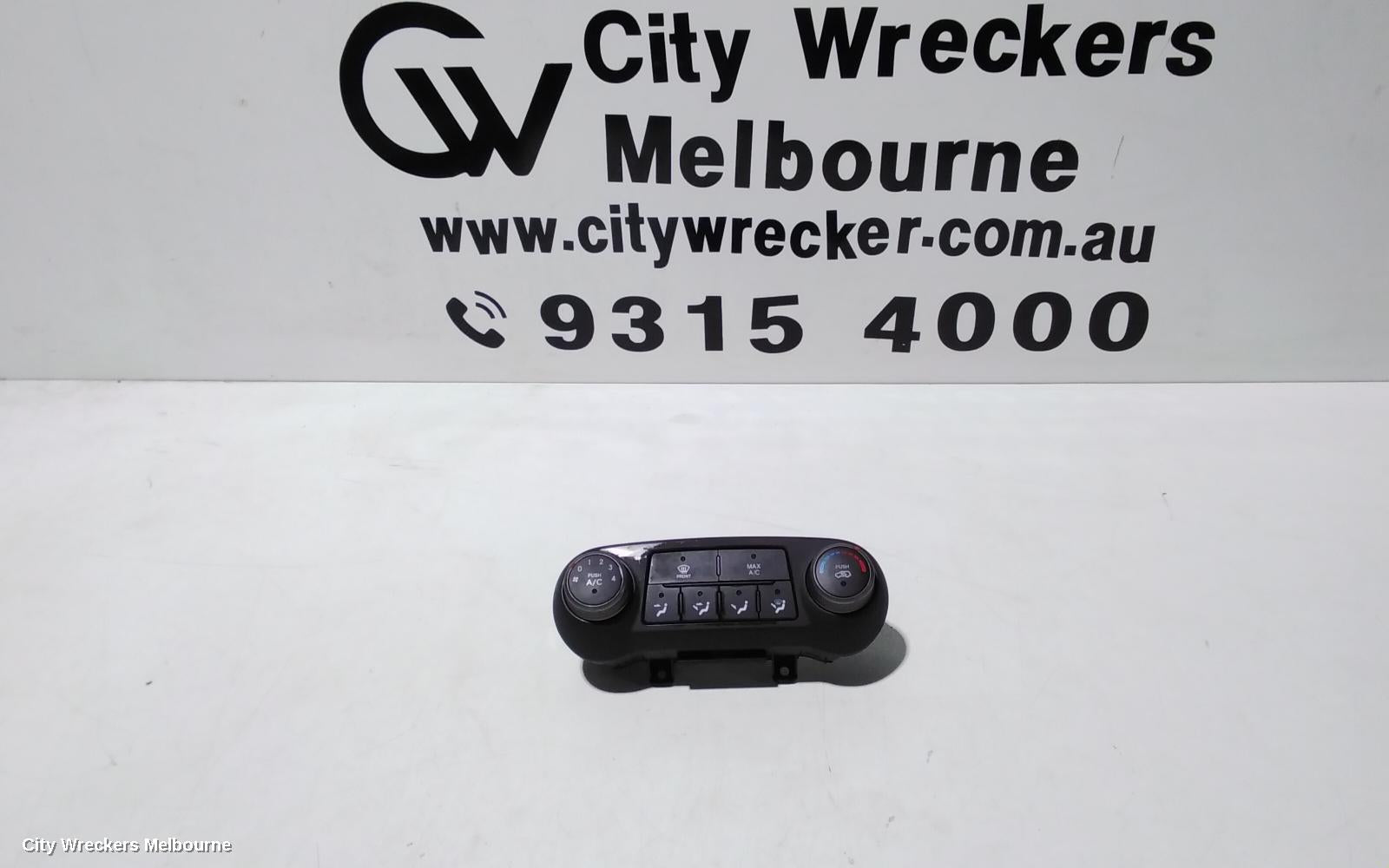 HYUNDAI IX35 HEATER/AC CONTROLS, LM SERIES, STANDARD TYPE (2 BUTTONS ON TOP), 11/2009 - 09/2013 - Image 1