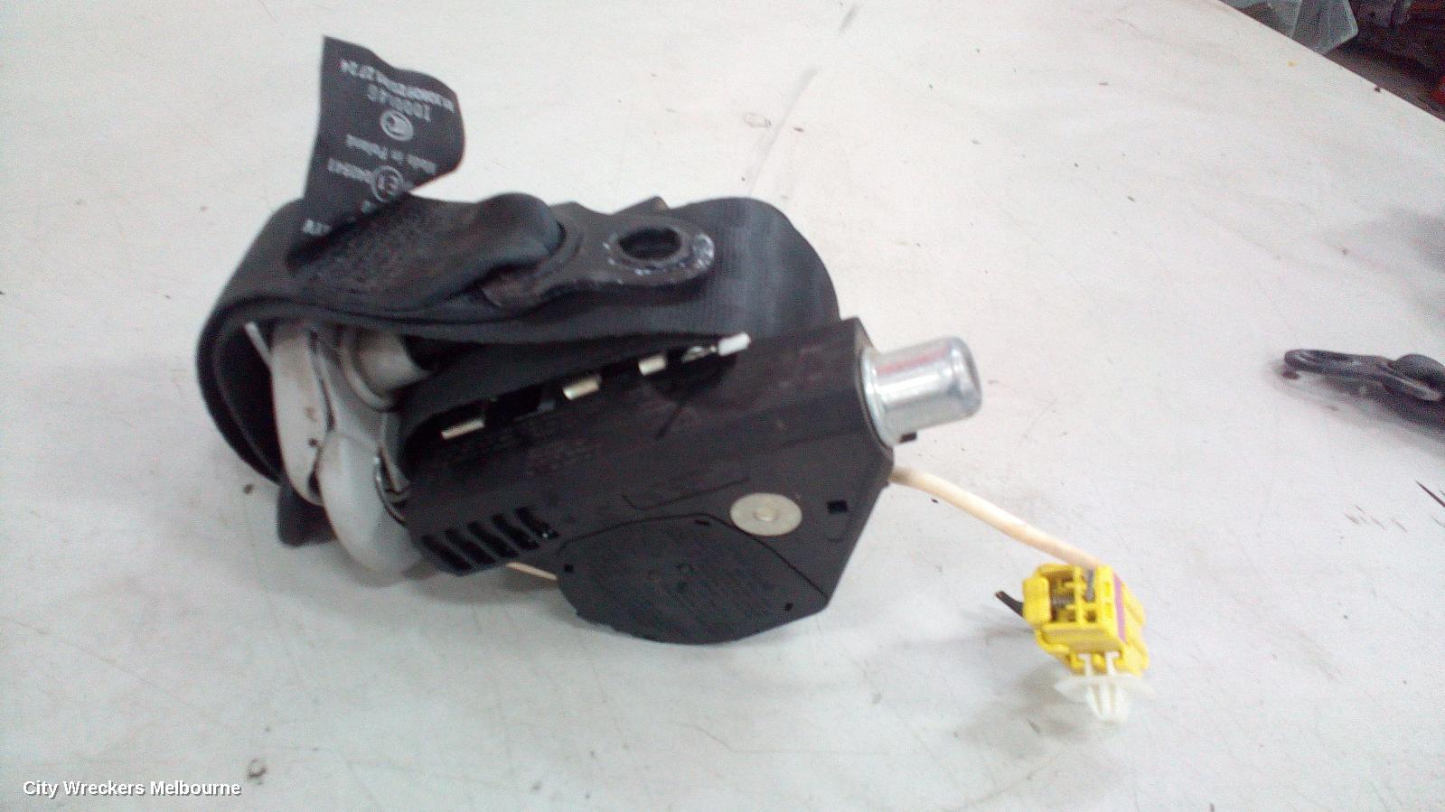 VOLKSWAGEN CADDY SEATBELT/STALK, LH FRONT, SEAT BELT ONLY, 2K, 12/2004 - 06/2015 - Image 2