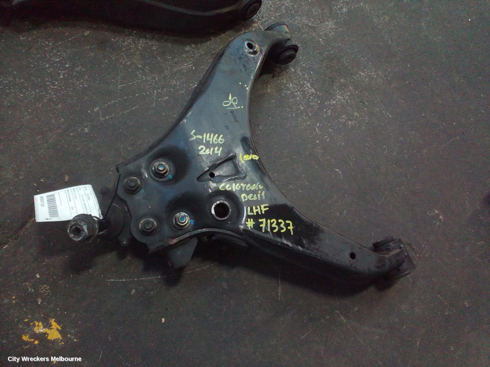 HOLDEN COLORADO LEFT FRONT LOWER CONTROL ARM, RG/RG 7, 01/2012 - 06/2016 - Image 2