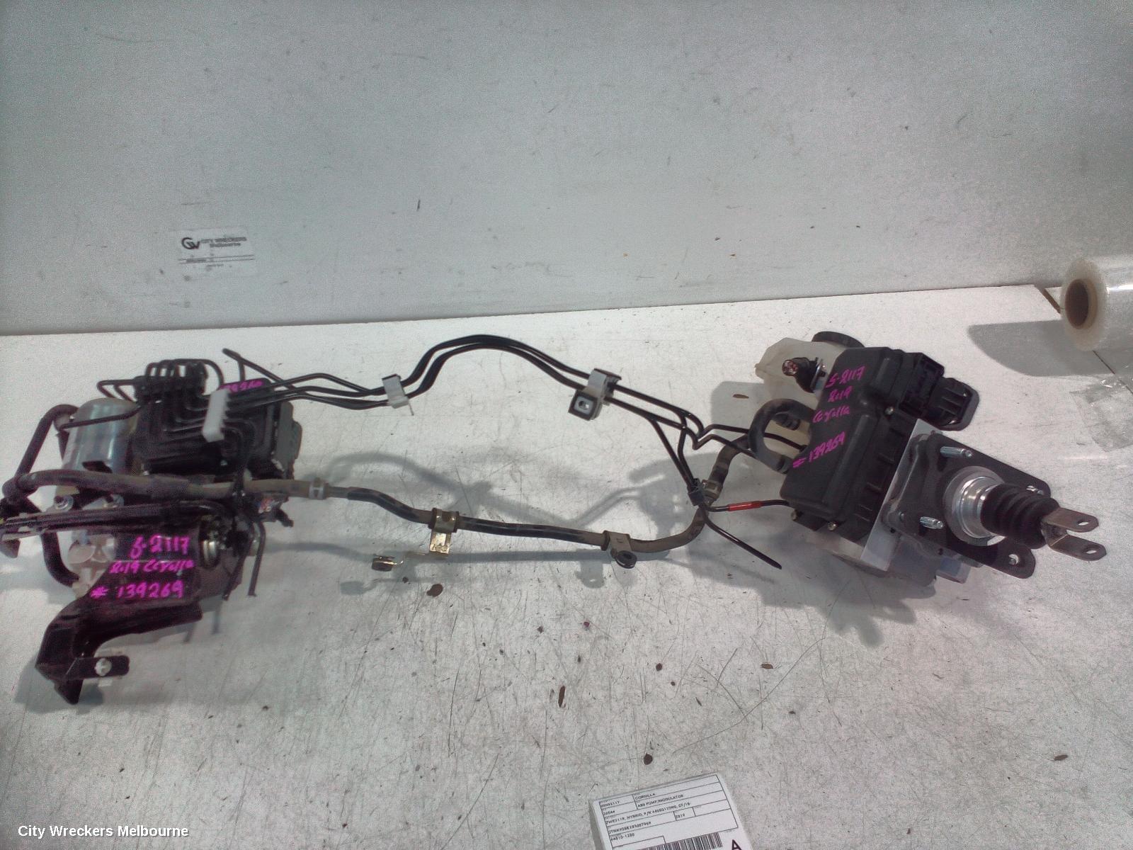 TOYOTA COROLLA ABS PUMP/MODULATOR, ZWE211R, HYBRID, P/N 4405012D90, 07/2018 ONWARDS - Image 3