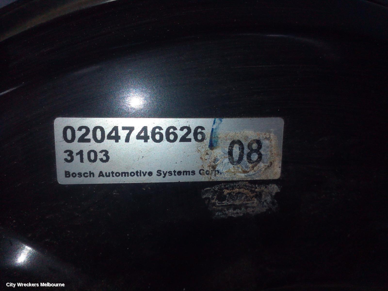 HOLDEN COLORADO BRAKE BOOSTER, RG/RG 7, AUTO T/M, 01/2012 - 12/2020 - Image 2