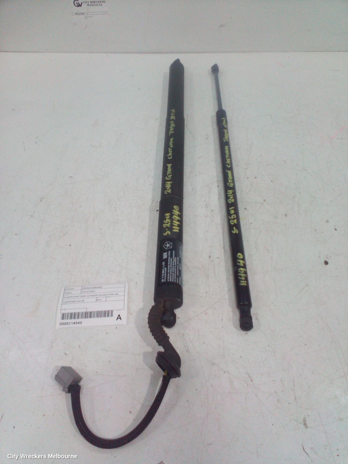JEEP GRANDCHEROKEE HATCH STRUT, TAILGATE STRUT (PAIR), W/ POWER TAILGATE TYPE, WK, 04/2013 - 02/2022 - Image 1