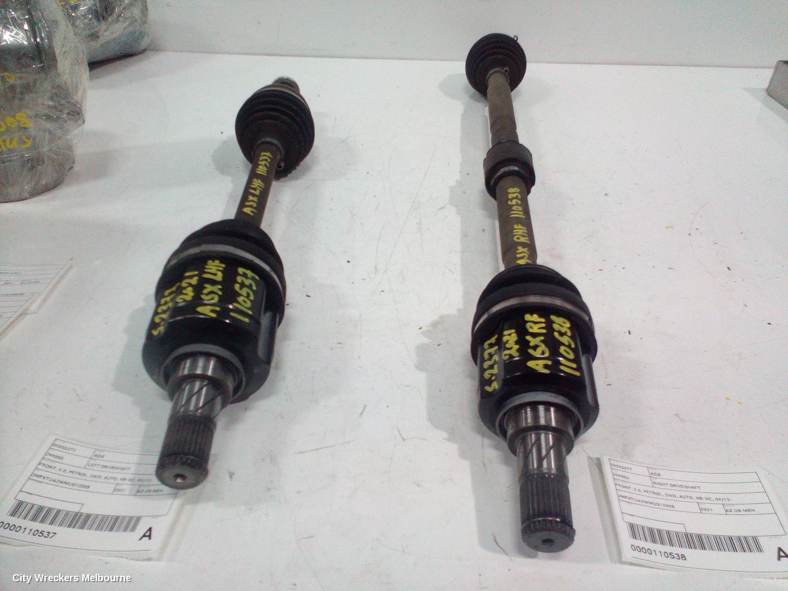 MITSUBISHI ASX RIGHT DRIVESHAFT, FRONT, 2.0, PETROL, 2WD, AUTO, XB-XC, 09/2012 ONWARDS - Image 3