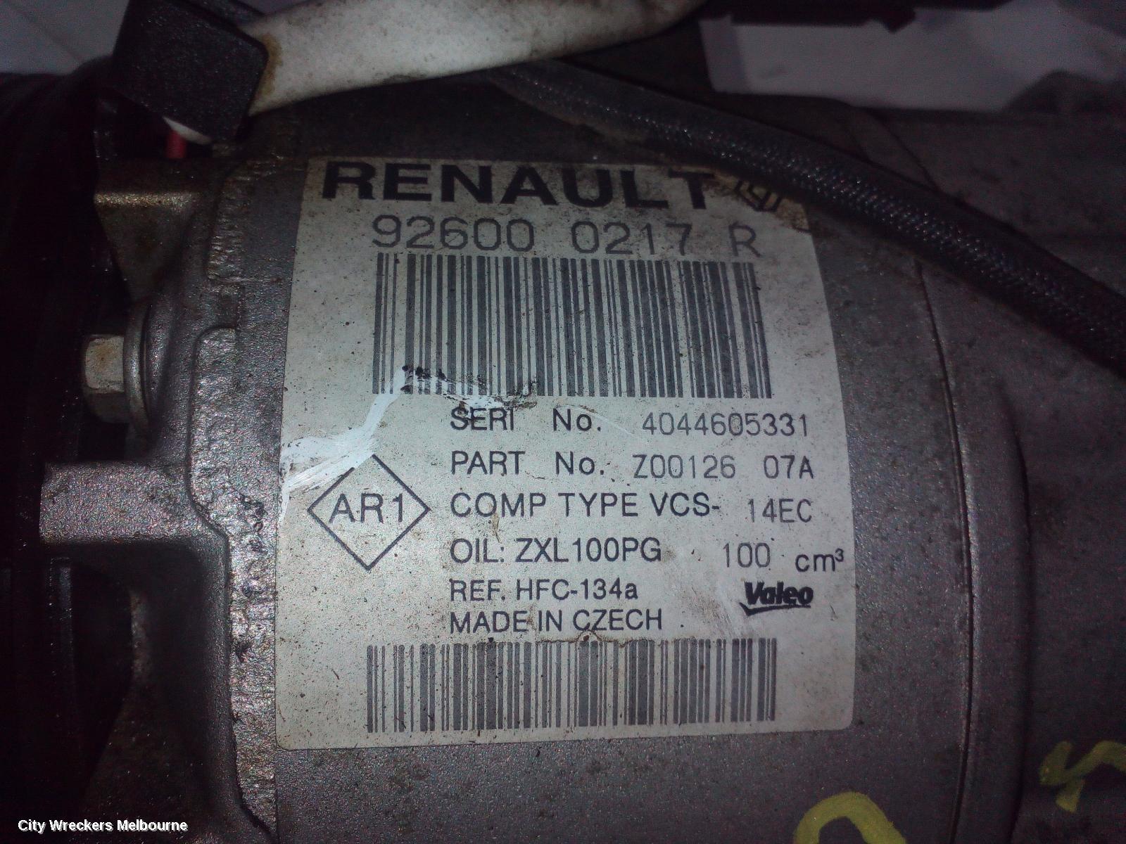 RENAULT CLIO A/C COMPRESSOR, X98, 0.9/1.2, PETROL, 09/2013 - 10/2019 - Image 2