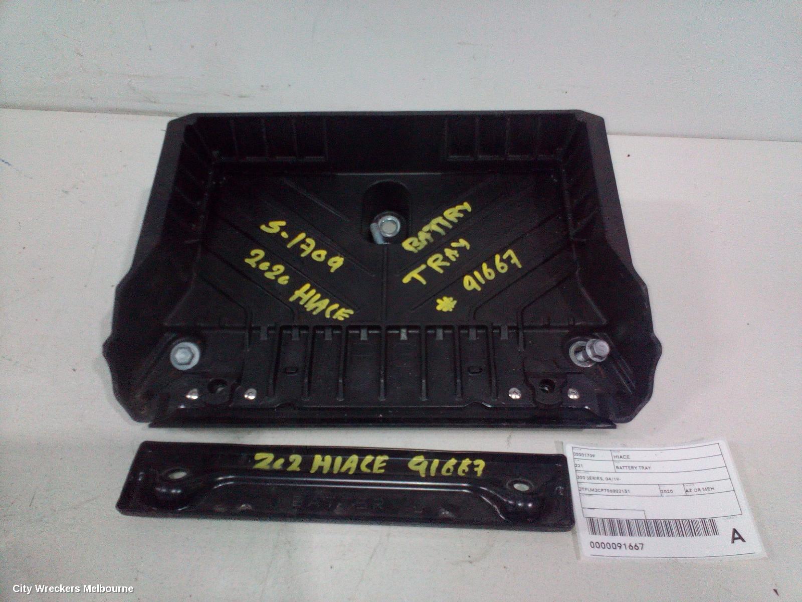 TOYOTA HIACE BATTERY TRAY, 300 SERIES, 02/2019 ONWARDS - Image 2