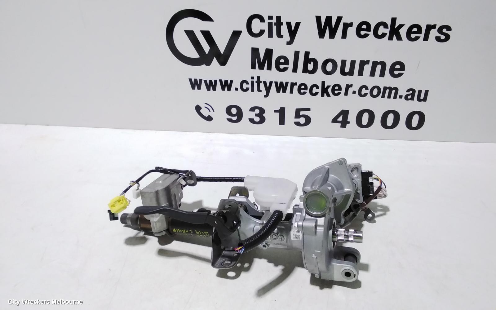 TOYOTA COROLLA STEERING COLUMN, E210, KEY START TYPE, 07/2018 ONWARDS - Image 1