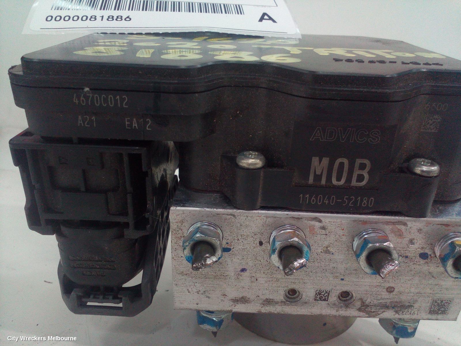 MITSUBISHI TRITON ABS PUMP/MODULATOR, MR, P/N 4670B505, 11/2018 ONWARDS - Image 2