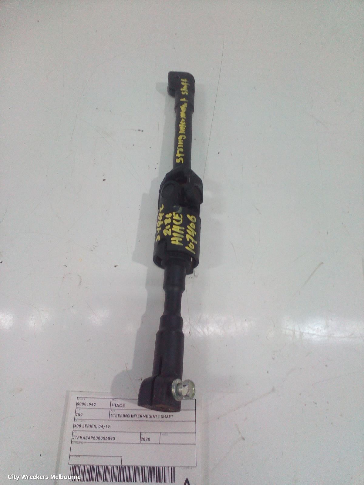 TOYOTA HIACE STEERING INTERMEDIATE SHAFT, 300 SERIES, 02/2019 ONWARDS - Image 2