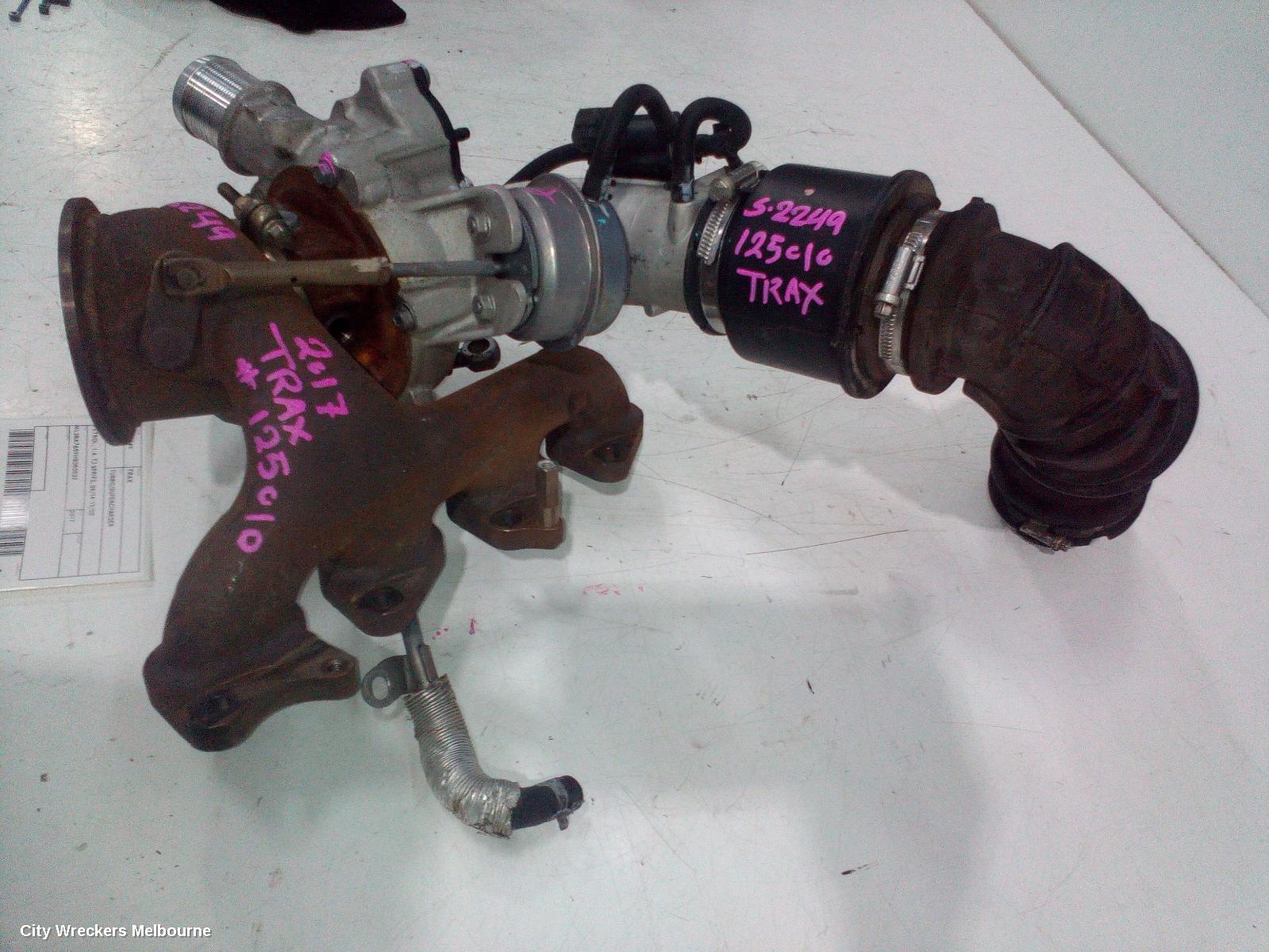 HOLDEN TRAX TURBO SUPERCHARGER, PETROL, 1.4, TJ SERIES, 08/2014 - 12/2020 - Image 3