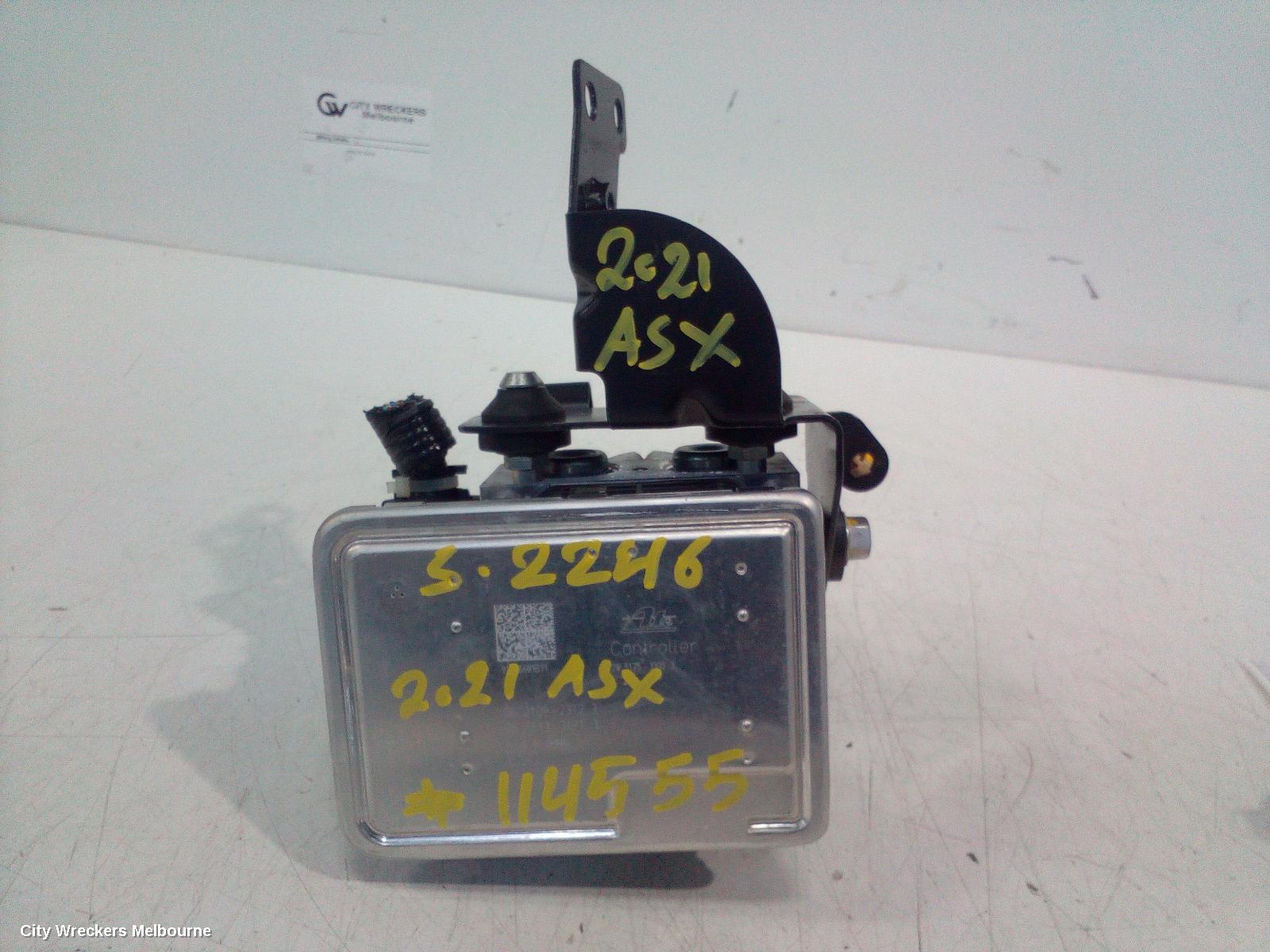 MITSUBISHI ASX ABS PUMP/MODULATOR, XA-XD, P/N 4670B674, 05/2010 ONWARDS - Image 2