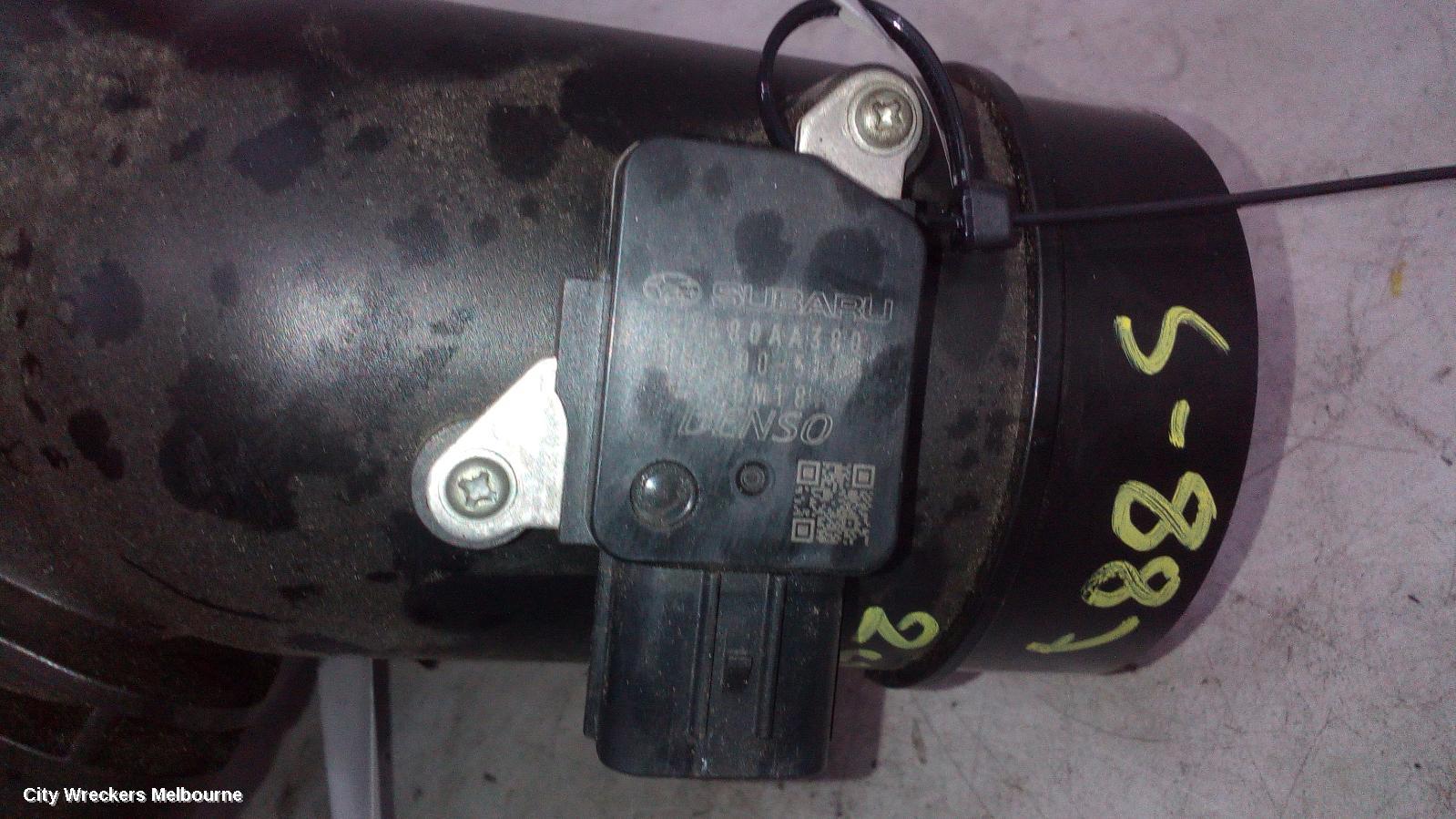 SUBARU OUTBACK AIR FLOW METER, 2.5, EJ25, PETROL, 5TH GEN, P/N 22680-AA380, 09/2009 - 12/2012 - Image 1