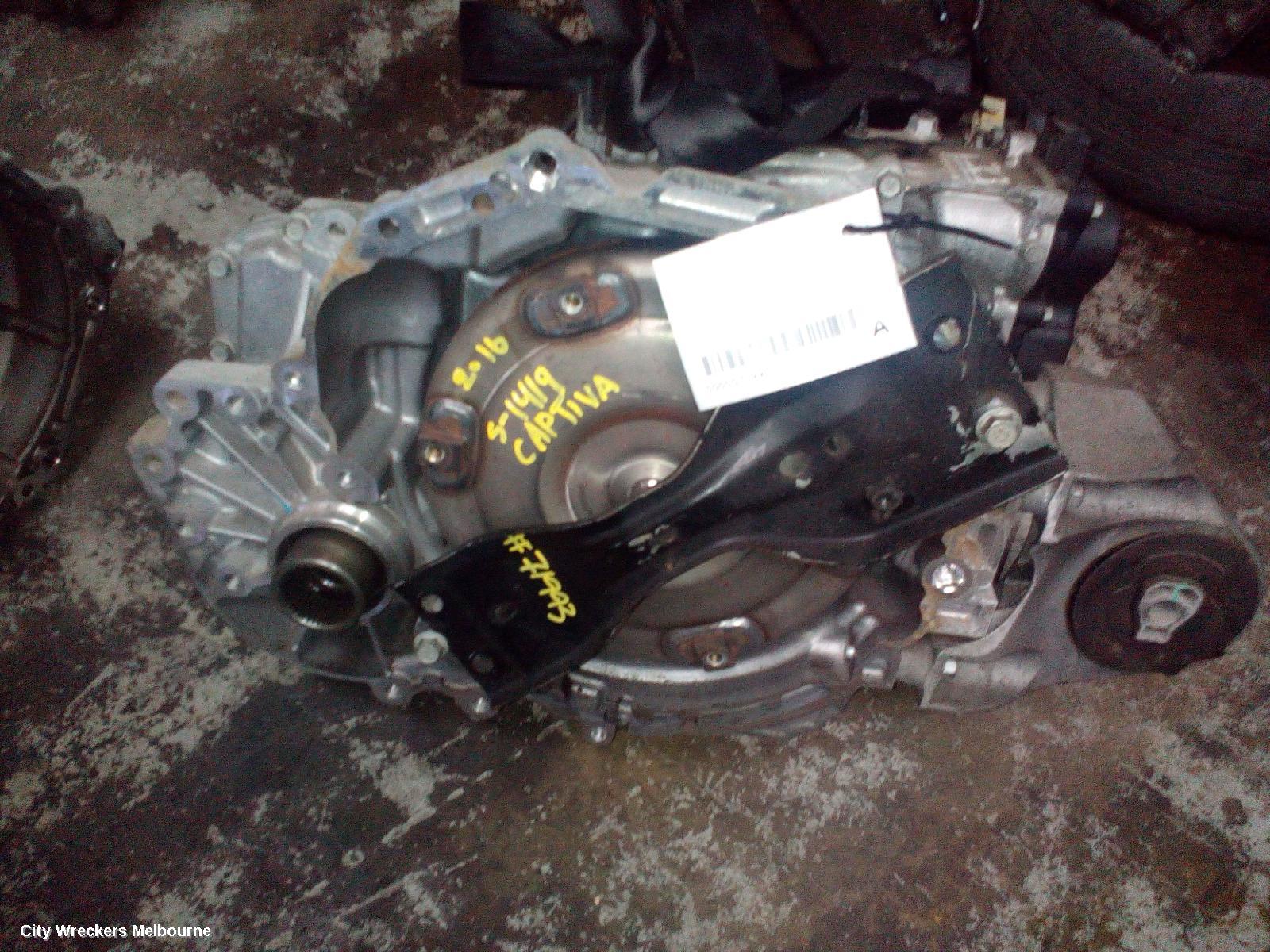 HOLDEN CAPTIVA TRANS/GEARBOX, AUTO, AWD, DIESEL, 2.2, 5GMR TAG (GEN 2), NO TRANSFER CASE, CG, 08/2012 - 06/2018 - Image 2