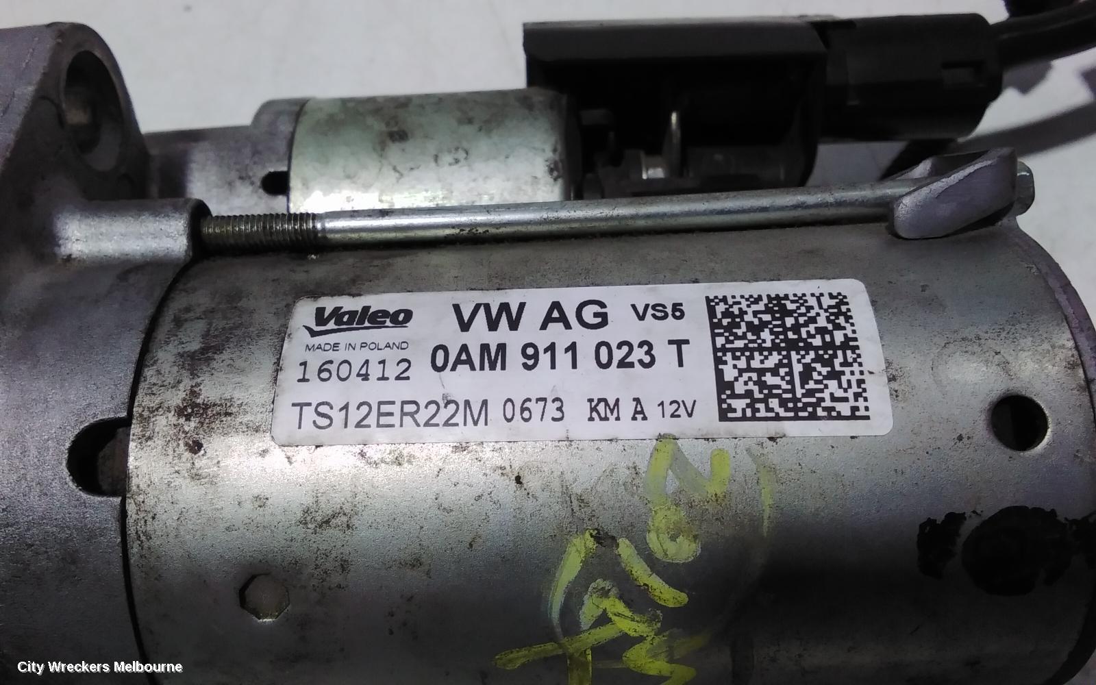 VOLKSWAGEN GOLF STARTER, PETROL, 1.4, GEN 6, 12/2008 - 01/2016 - Image 2