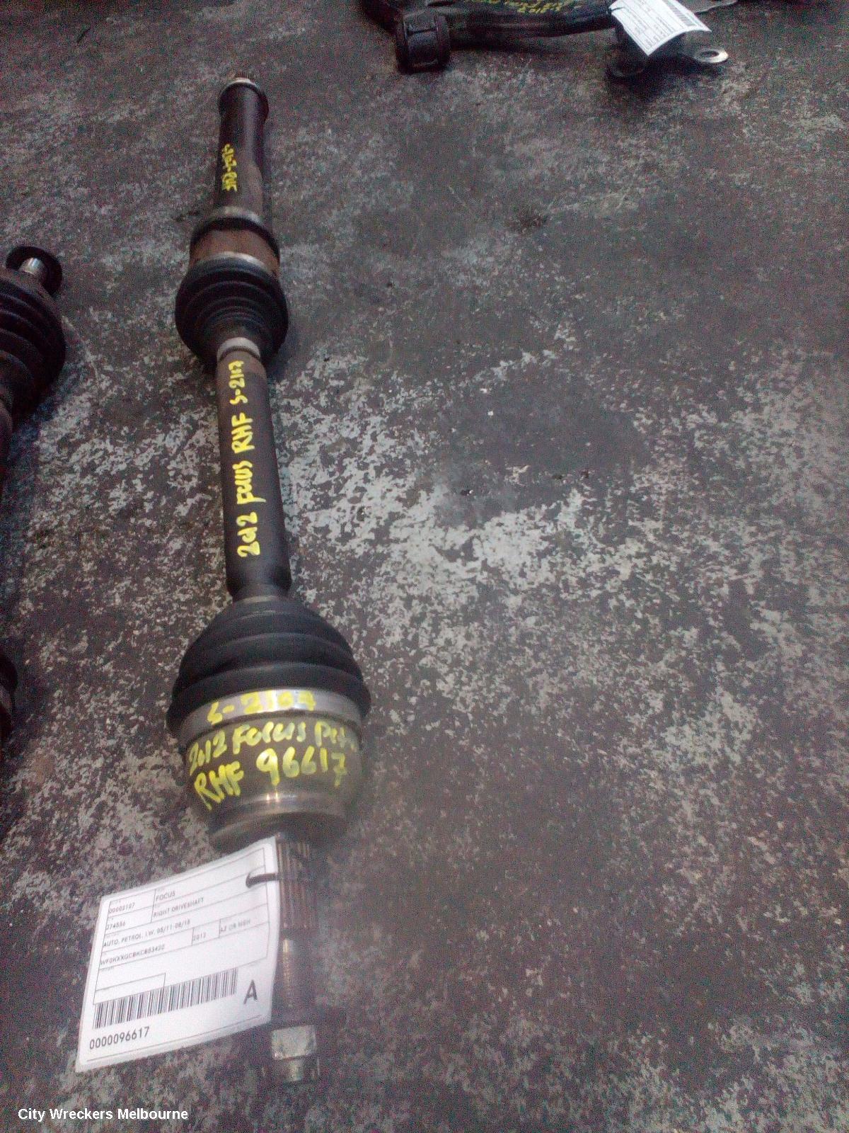 FORD FOCUS RIGHT DRIVESHAFT, AUTO, PETROL, LW, 05/2011 - 08/2015 - Image 1