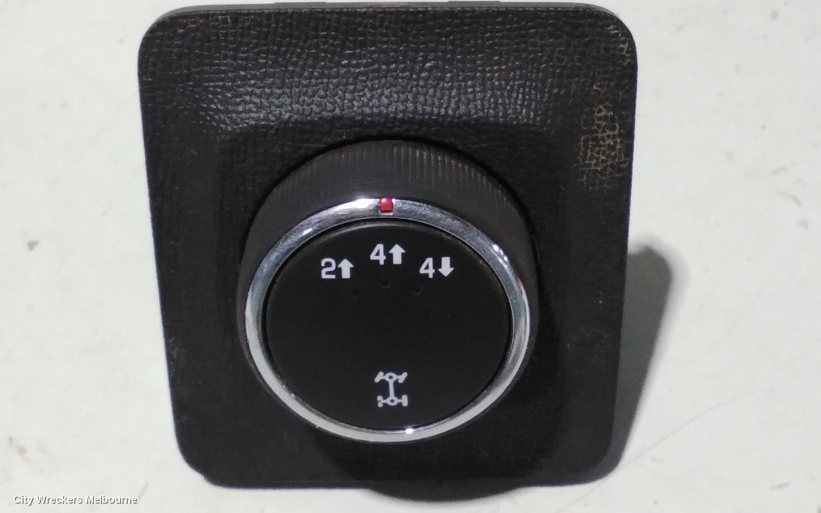 HOLDEN COLORADO, RG, 06/2012 - 12/2020, 4WD SWITCH: 84449 - Image 1