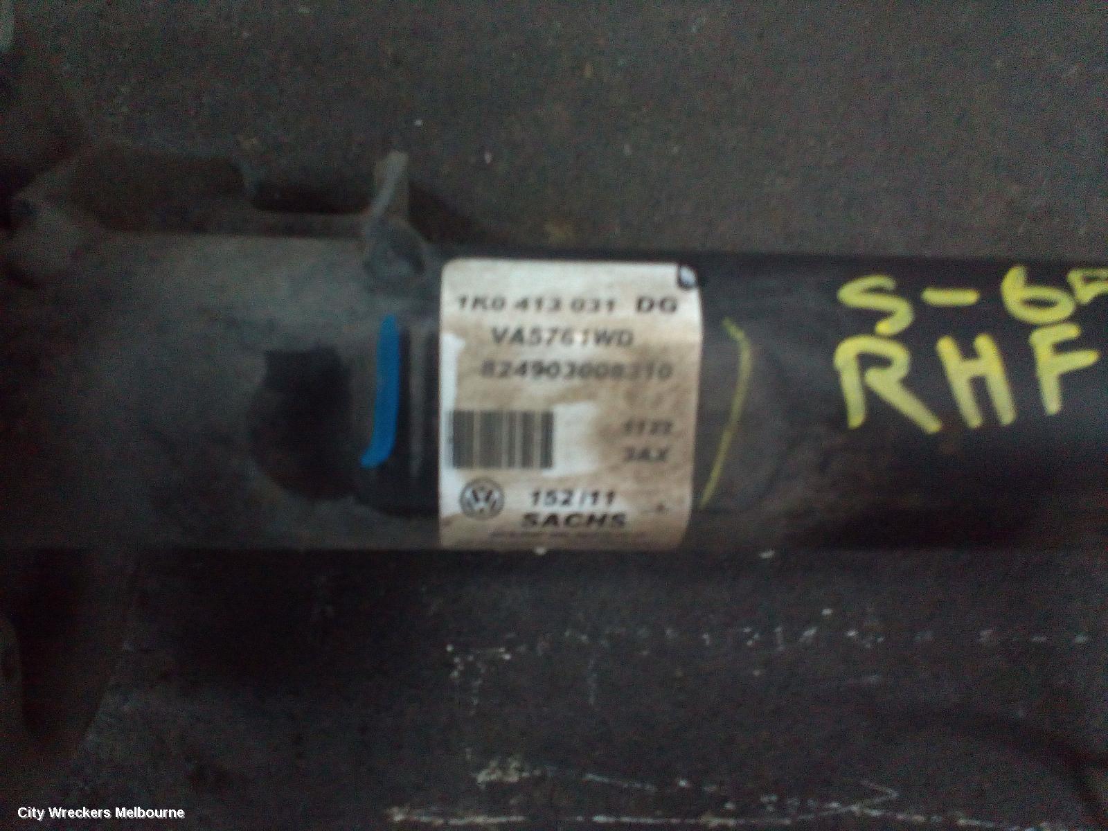 VOLKSWAGEN GOLF RIGHT FRONT STRUT, GEN 6, WAGON, STANDARD TYPE, 09/2009 - 03/2013 - Image 2