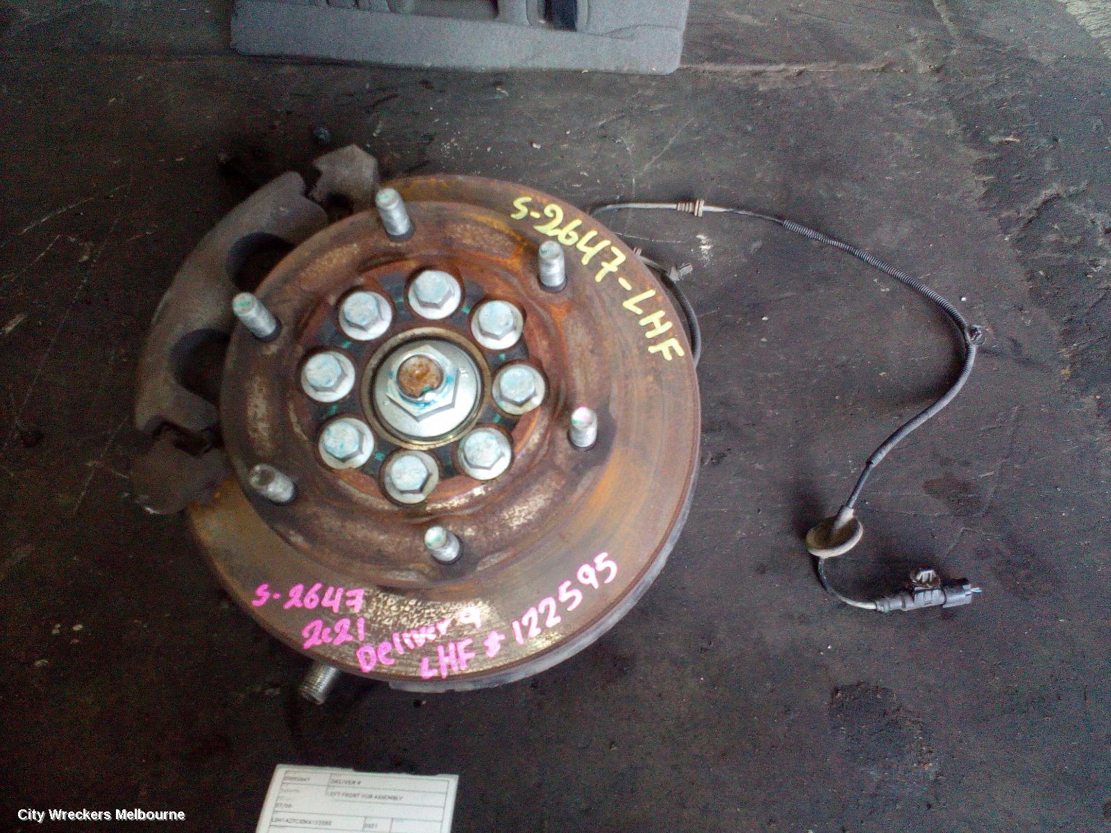 LDV DELIVER 9 LEFT FRONT HUB ASSEMBLY, 07/2020 ONWARDS - Image 2