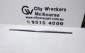 TOYOTA KLUGER DOOR MOULD, LHR CHROM MOULD: 107318, XU50 SERIES, 03/2014 - 02/2021 - Image 1