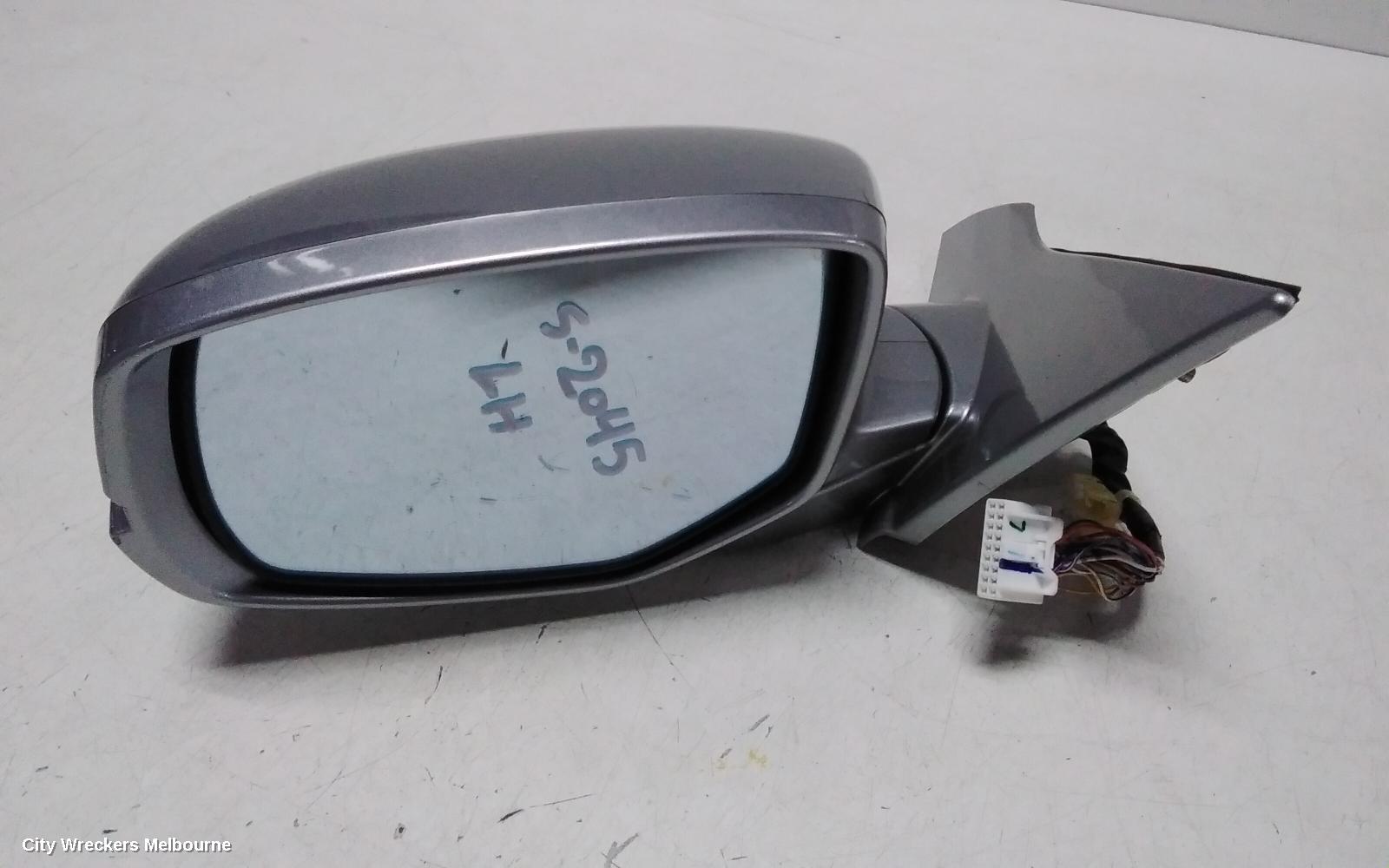 HONDA ACCORD LEFT DOOR MIRROR, 9TH GEN, V6L, POWER FOLDING, HYDROPHILIC TYPE, 02/2016 - 08/2019 - Image 1