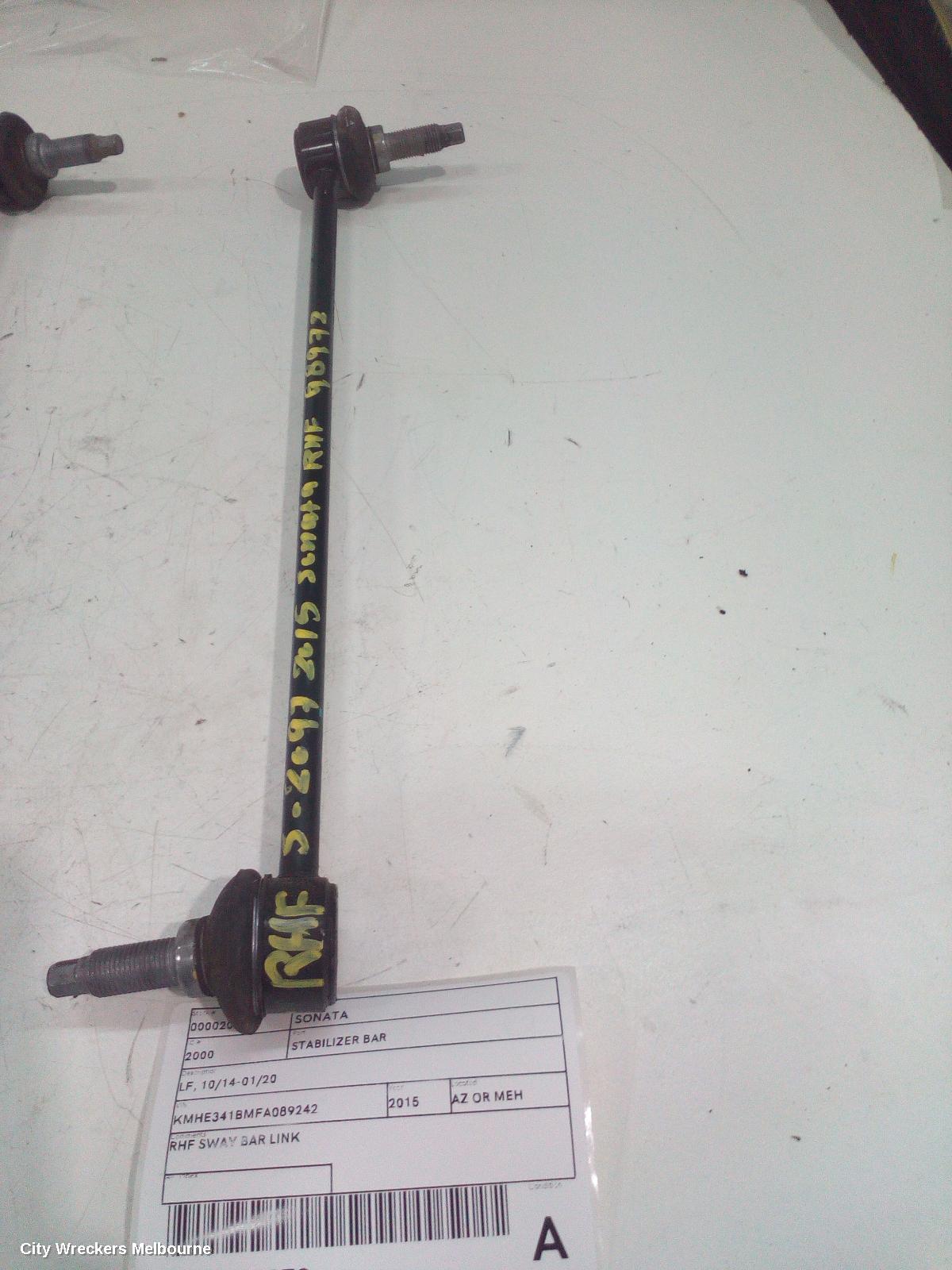 HYUNDAI SONATA STABILISER BAR, LF, 10/2014 - 01/2020 - Image 1
