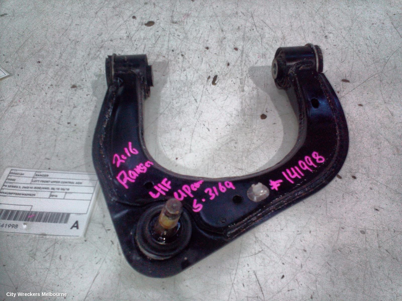 FORD RANGER LEFT FRONT UPPER CONTROL ARM, PX SERIES 2, 2WD HI-RIDE/4WD, 06/2015 - 06/2018 - Image 1