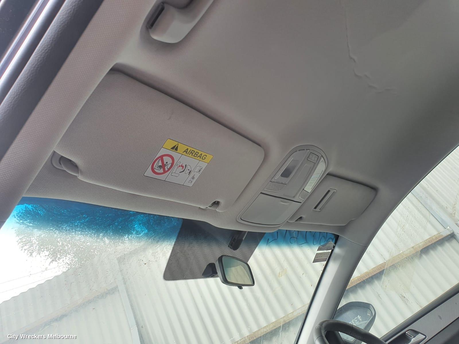 HYUNDAI SONATA SUNVISOR, LF, RH SIDE, 10/2014 - 01/2020 - Image 1