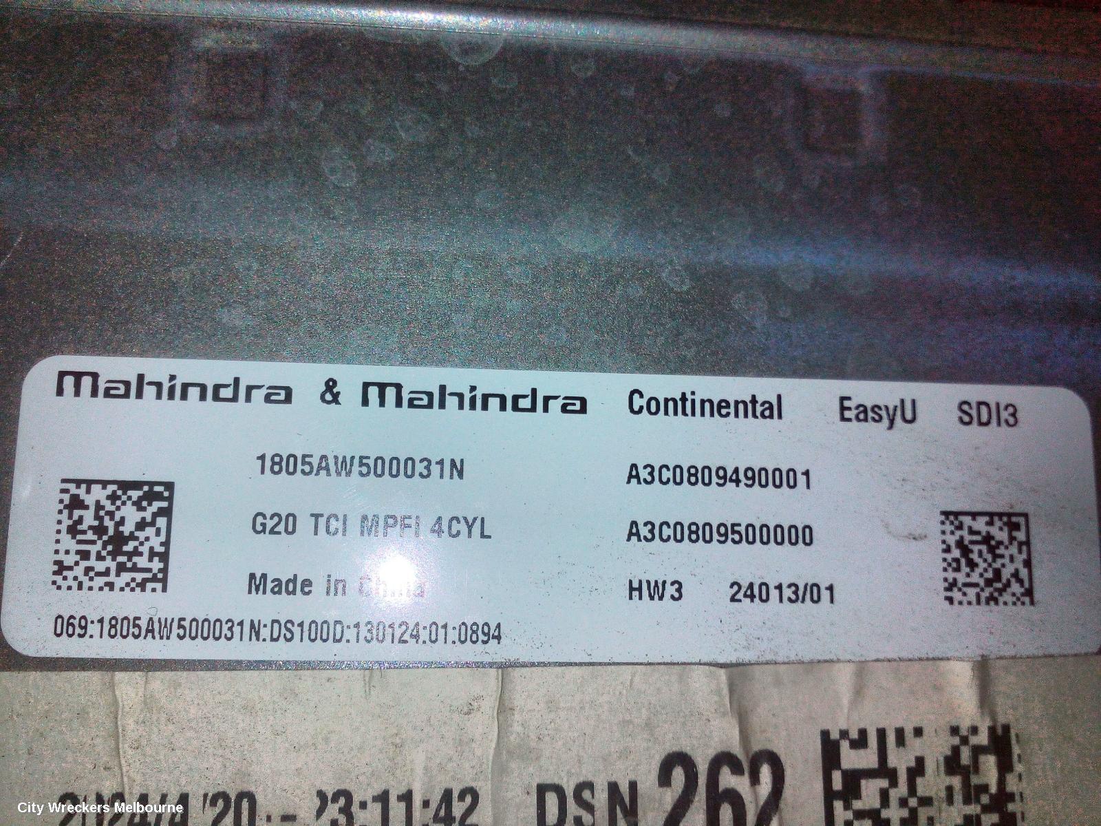 MAHINDRA XUV700 ECU, W601, 01/2023 ONWARDS - Image 3